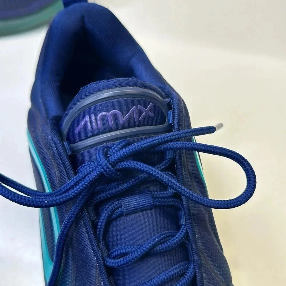 Nike Men’s Air Max 720 Nightshade Blue Teal Sneakers Tennis Shoes Size 8.5